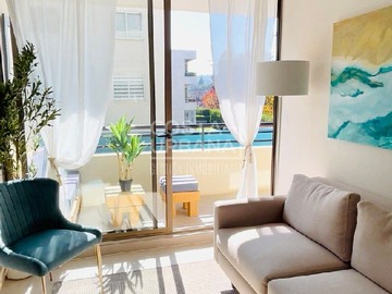 Departamento en venta en Avenida el Bosque, Villa Alemana - 3 dormitorios, 1 baño