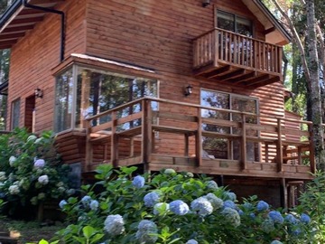 Casa en arriendo mensual en Hueney, Pucón - 3 dormitorios, 2 baños