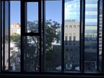 Oficina en arriendo mensual en Oficina planta libre 22 m2 con estacionamiento piso 5to, Providencia - 1 dormitorio, 1 baño