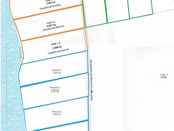 Parcela en venta en AP143 Parcelas Borde rio Huicha 5000 m2, roles independientes, Ancud