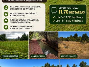 Terreno Agricola en venta en Venta Terreno Agricola