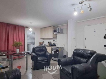 Departamento en arriendo mensual en Avenida Américo Vespucio, La Cisterna - 2 dormitorios, 1 baño