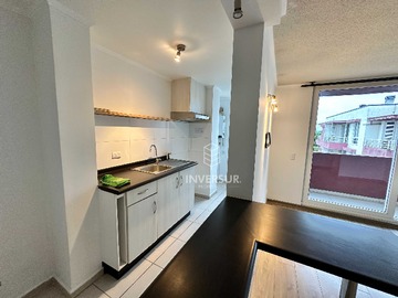 Departamento en arriendo mensual en Se arrienda cómodo Depto Dúplex (162619), Valdivia - 2 dormitorios, 1 baño