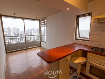 Departamento en venta en General Jofré, Santiago - 1 dormitorio, 1 baño
