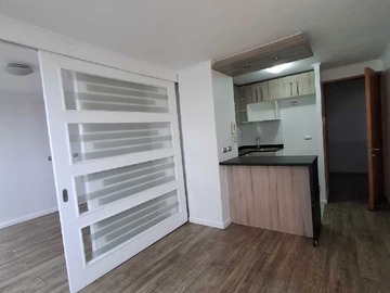 Departamento en arriendo mensual en Luminoso y acojedor home studio 1E + 1B (177268), Santiago - 1 dormitorio, 1 baño