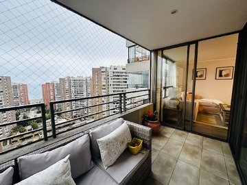 Departamento en arriendo mensual en cerro Paranal 360, Antofagasta - 2 dormitorios, 2 baños