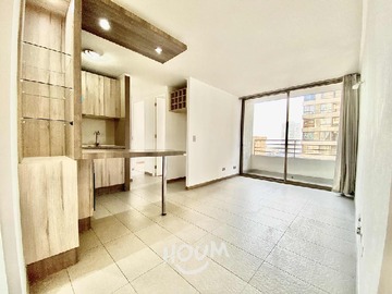 Departamento en arriendo mensual en Calle Venecia, Independencia - 2 dormitorios, 1 baño