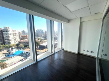 Oficina en arriendo mensual en Oficina en arriendo las condes con dos privados y recepcion, Las Condes - 2 dormitorios, 1 baño