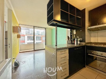 Departamento en arriendo mensual en Avenida Ejército Libertador, Santiago - 2 dormitorios, 2 baños