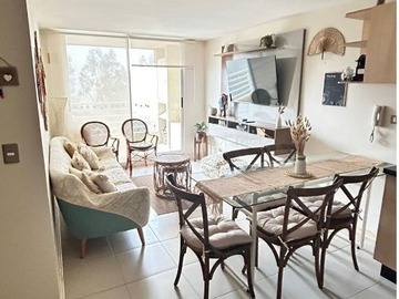 Departamento en venta en camino el yeco, Algarrobo - 3 dormitorios, 2 baños