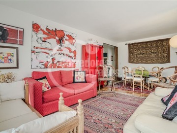 Departamento en arriendo mensual en Metro Inés Suárez, Providencia - 3 dormitorios, 2 baños
