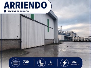 Bodega en arriendo mensual en Bodegas venecia, Talca