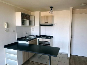Departamento en arriendo mensual en Gregorio Marañon, Viña del Mar - 2 dormitorios, 1 baño
