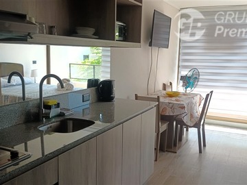 Departamento en venta en Oferta inversionista: departamento 1D amoblado baja de UF 2.900 a UF 2.680, Santiago - 1 dormitorio, 1 baño