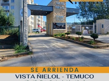 Departamento en arriendo mensual en Easton/líder express/rodoviario/uct, Temuco