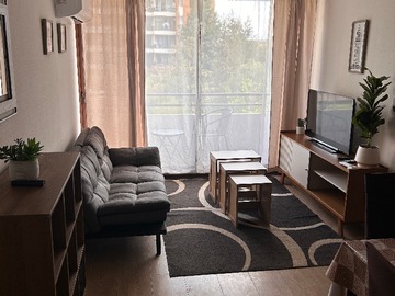 Departamento en arriendo mensual en Departamento en Arriendo 2h1b1p en Alto Rancagua - 2 dormitorios, 1 baño