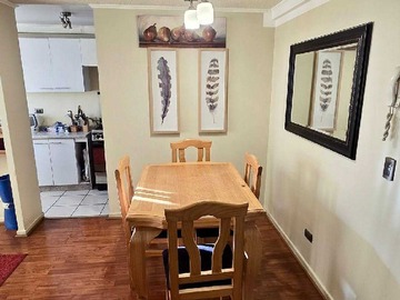 Departamento en arriendo mensual en Departamento amoblado y con estacionamiento (177069), Chillán - 2 dormitorios, 2 baños