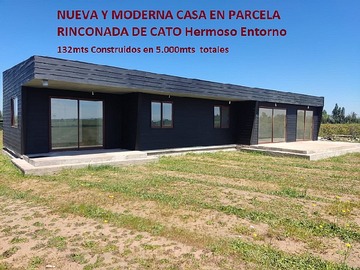 Casa en venta en Hermosa casa en parcela camino a cato km 15, Chillán - 3 dormitorios, 2 baños