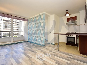 Departamento en arriendo mensual en Avenida Vicuña Mackenna, Santiago - 2 dormitorios, 1 baño