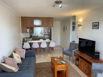 Departamento en venta en Cómodo y Luminoso en Ubicación Central (171411), El Tabo - 2 dormitorios, 2 baños