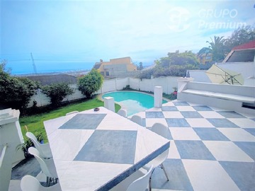 Casa en venta en Estilosa casa en cotizado barrio de san Joaquín, La Serena 4D 4B, piscina 205mt2 construidos en 510mt2 de terreno, La Serena - 5 dormitorios, 4 baños