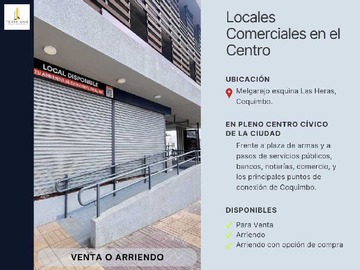 Local Comercial en arriendo mensual en Venta o Arriendo para Inversión Comercial (160528), Coquimbo