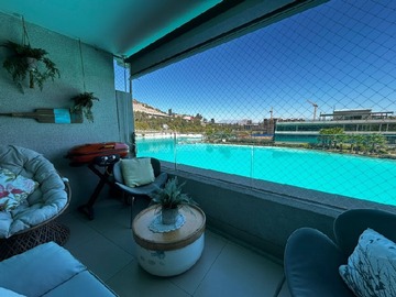 Departamento en venta en Ciudad empresarial, Huechuraba - 3 dormitorios, 2 baños
