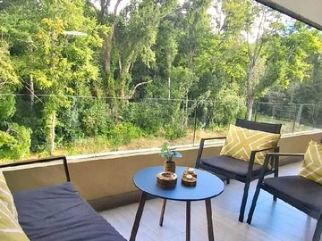 Departamento en arriendo mensual en Depto amoblado 2d al lado de la naturaleza (95016), Pucón - 2 dormitorios, 2 baños