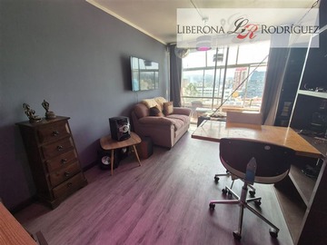 Departamento en venta en Departamento en pleno centro de Viña del Mar, Viña del Mar - 1 dormitorio, 1 baño