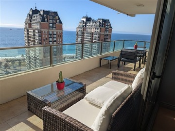 Departamento en arriendo mensual en Av. Nueva libertad 1640, Viña del Mar - 4 dormitorios, 3 baños