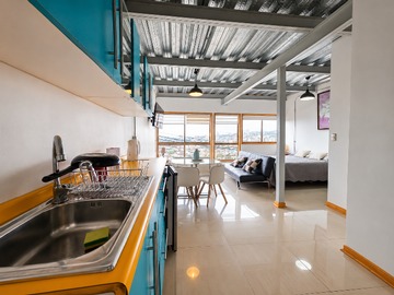 Departamento en arriendo mensual en Dieciocho, Valparaíso - 1 dormitorio, 1 baño