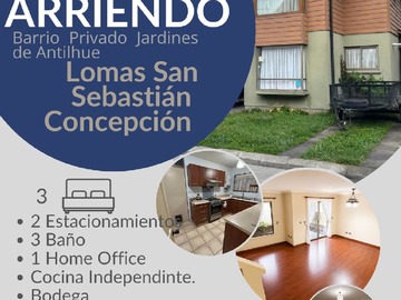 Casa en arriendo mensual en Pasaje Las Murtillas 365, Concepción - 3 dormitorios, 3 baños