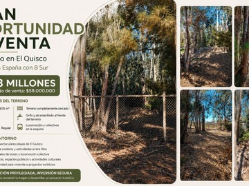 Venta / Sitio / El Quisco