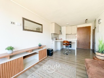 Departamento en arriendo mensual en Obispo Hipólito Salas, Concepción - 1 dormitorio, 1 baño