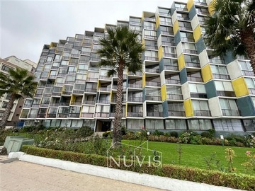 Departamento en arriendo mensual en Av. La marina, Viña del Mar - 1 dormitorio, 1 baño