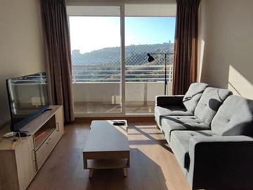 Departamento en arriendo mensual en Av. Chile 220, Quilpué - 3 dormitorios, 2 baños