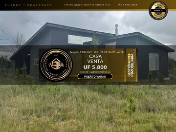 Casa en venta en Gran Oportunidad! Hermosa Casa En Parcela (147162), Puerto Varas - 2 dormitorios, 2 baños