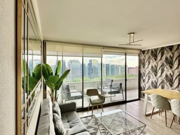 Departamento en arriendo mensual en Cerro colorado 6028, las condes, Las Condes - 2 dormitorios, 2 baños