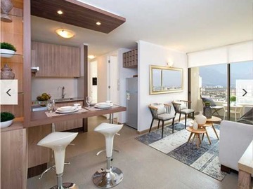 Departamento en venta en Metro estacion matta (105625), Santiago - 1 dormitorio, 1 baño