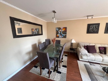 Departamento en arriendo mensual en Plaza de la alcaldesa, Providencia - 3 dormitorios, 2 baños