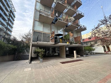 Departamento en arriendo mensual en Diseño, terraza y vista única (104432), Providencia - 1 dormitorio, 2 baños