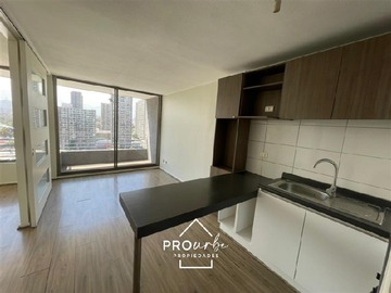Departamento en arriendo mensual en Metro San Alberto Hurtado, Santiago - 1 dormitorio, 1 baño