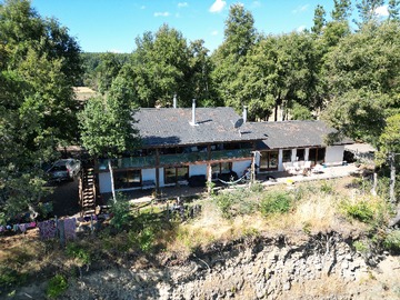 Casa en arriendo mensual en Camping trompelhueno de quilaco, Quilaco - 5 dormitorios, 2 baños