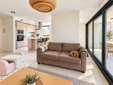 Departamento en venta en Metro Inés de Suárez, Providencia - 2 dormitorios, 2 baños