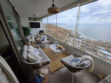 Departamento en venta en Costa de Montemar, Concón - 3 dormitorios, 2 baños
