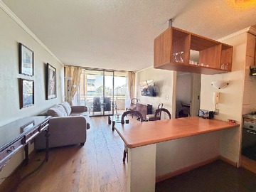 Departamento en arriendo mensual en Europa 2121, Providencia - 2 dormitorios, 2 baños