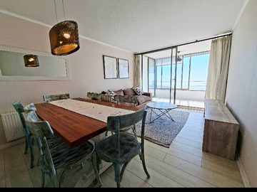 Departamento en arriendo mensual en Amplio, luminoso y con vista al mar (159740), Concón - 4 dormitorios, 3 baños