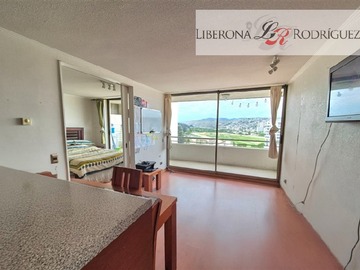 Departamento en venta en Departamento sector Oriente de Viña, Viña del Mar - 1 dormitorio, 1 baño