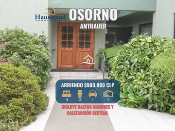 Arriendo Mensual / Departamento / Osorno