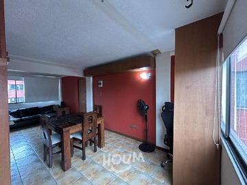 Departamento en arriendo mensual en Avenida Simón Bolívar, Ñuñoa - 3 dormitorios, 1 baño